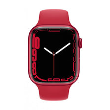 Apple 7 serijos laikrodis GPS, 45 mm (PRODUCT) RAUDONAS aliuminio dėklas su sportine apyranke – įprastas (PRODUCT) Raudo...