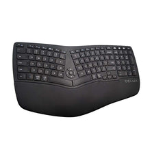 Belaidė ergonominė klaviatūra Delux GM902 BT+2.4G