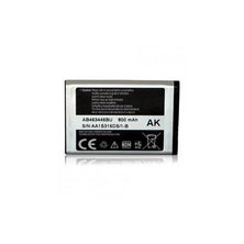 Akumuliatorius ORG Samsung X200 800mAh AB463446BU/ X630/ C300/ C3300K/ C3520/ B300/ C5212/ E1170/ D520/ B130/ E1200 AB55...