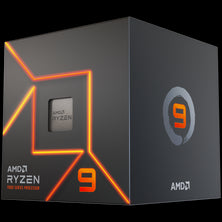 AMD CPU Desktop Ryzen 9 12C/ 24T 7900 (5,4 GHz Max Boost, 76MB, 65W, AM5) dėžutė su Radeon Graphics ir Wraith Prism Cool...