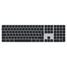 Apple Magic Keyboard with Touch ID MMMR3S/ A Standard, belaidė, SE, skaičių klaviatūra, juoda, Bluetooth