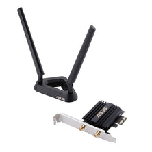 ASUS AX3000 dviejų juostų PCI-E WiFi 6 (802.11ax) adapteris su 2 išorinėmis antenomis